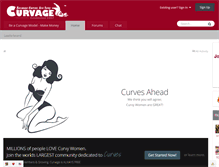 Tablet Screenshot of curvage.org